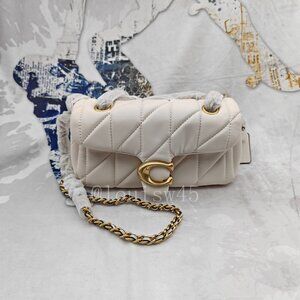 Coach tabby shoulder bag 20 with quilting